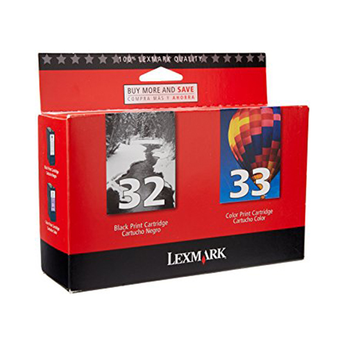 Lexmark 18C0532 (Lexmark #22) OEM Inkjet Combo Pack