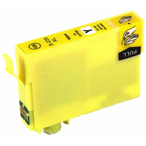 Premium Quality Yellow Inkjet Cartridge compatible with Epson T220XL420 (Epson 220XL)